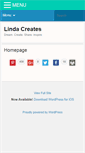 Mobile Screenshot of lindacreates.com